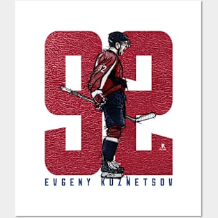 Evgeny Kuznetsov Washington 92 Scream Posters and Art